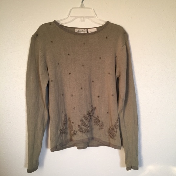 Sweater Kathie Lee Collection embroidered - Picture 1 of 7